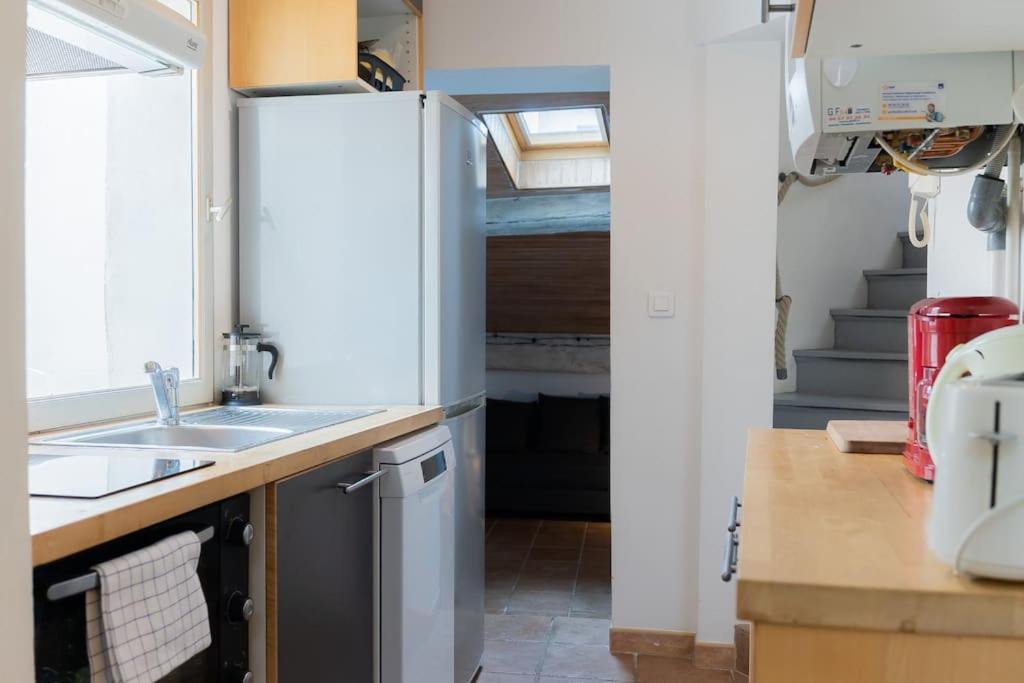 Le Cosy, T3 En Duplex, Climatise, Centre Historique Apartment Montpellier Luaran gambar